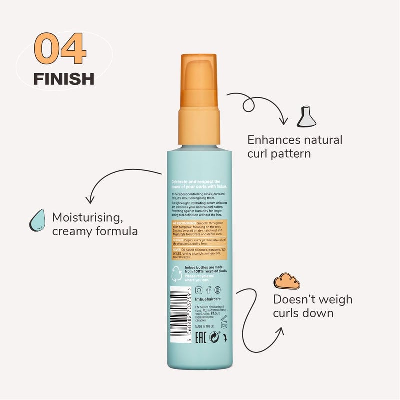 Imbue Curl Nourishment Oil for Curly Hairs 3.3 fl oz - Vegan, Curly-Girl Compliant, Curls Styling Product - Image 2